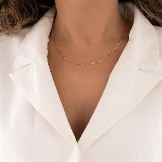 Ataç Model 14 Ayar Altın Zincir