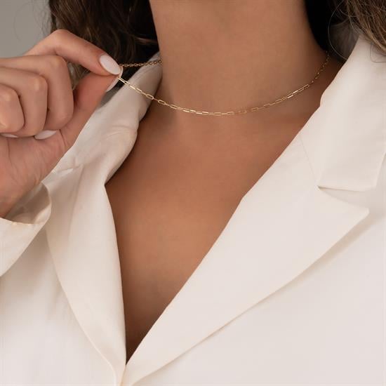 Ataç Model 14 Ayar Altın Zincir