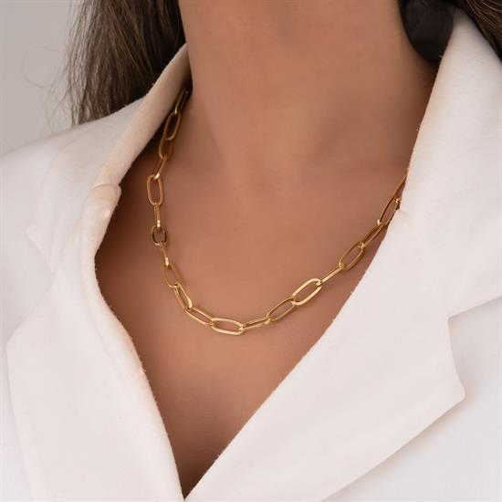 Ataç Zincir 14 Ayar Altın 6 Mm