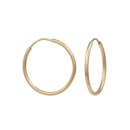 Altın 14 Ayar Küpe Halka