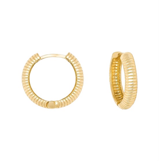 14 Ayar Spor 1,5 Cm Halka Küpe