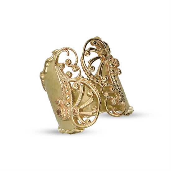 Cetaş Eterna Tasarım 14 Ayar Altın Yüzük