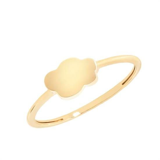 Bulut Modeli 14 Ayar Altın Yüzük