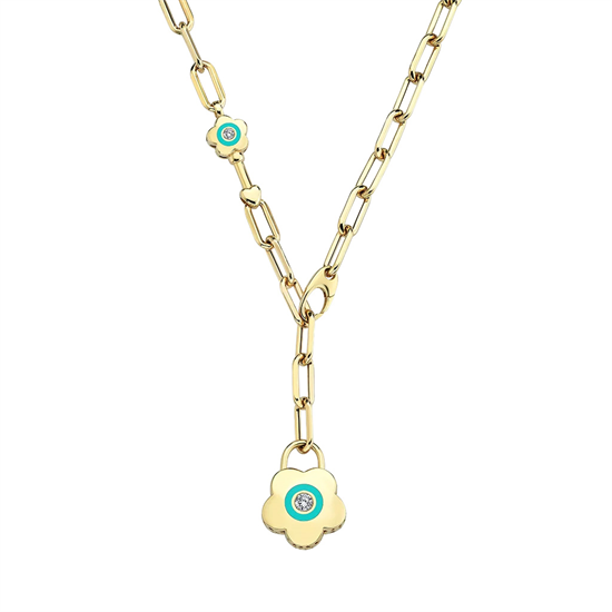 Cetaş Altın Dilek Kolye 14 Ayar