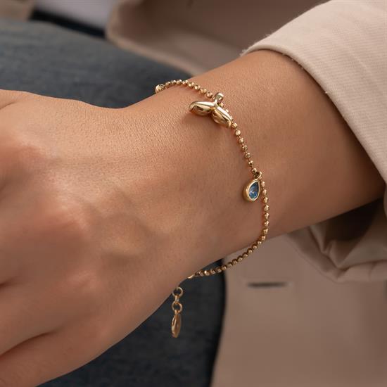 Cetaş Aqualis 14 Ayar Altın Bileklik