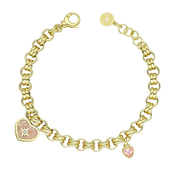 Cetaş Charmlı 14 Ayar Altın Bileklik