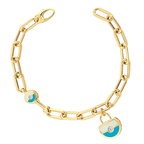 Cetaş Dilek Bileklik 14 Ayar Altın