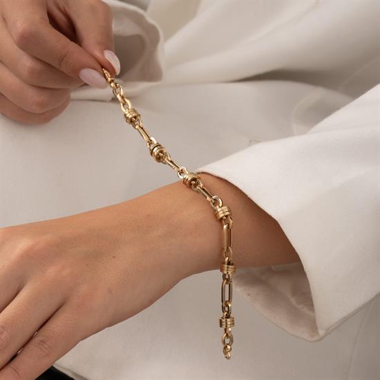 Cetaş Eterna 14  Ayar Altın Bileklik