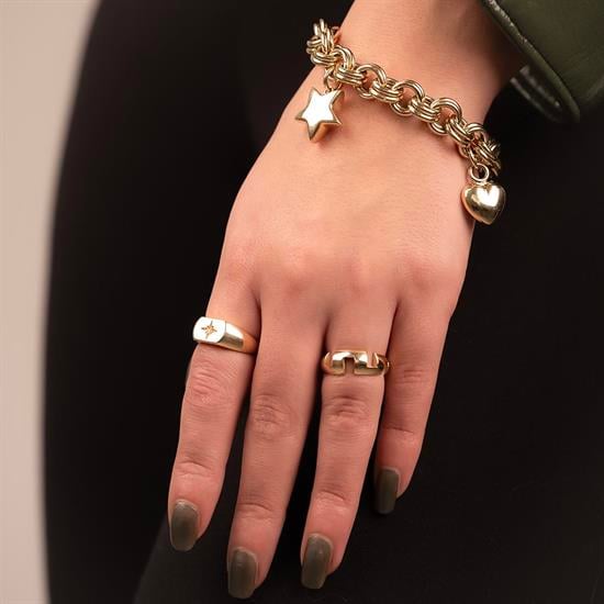 Cetaş Eterna Altın Bileklik Sarı 14 Ayar