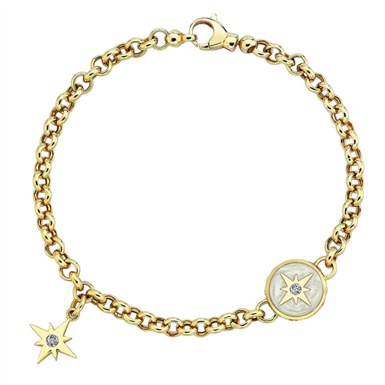 Cetaş Eterna Altın Bileklik Sarı 14 Ayar