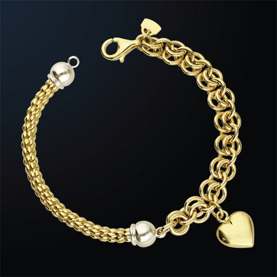 Cetaş Eterna Altın Bileklik Sarı Altın Sevgi Bilekliği14 Ayar