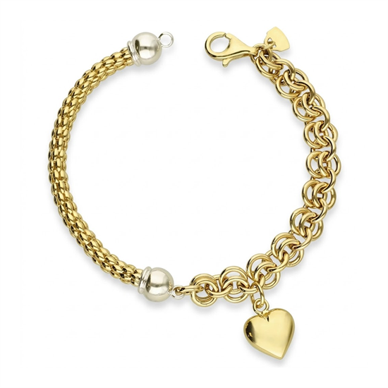 Cetaş Eterna Altın Bileklik Sarı Altın Sevgi Bilekliği14 Ayar