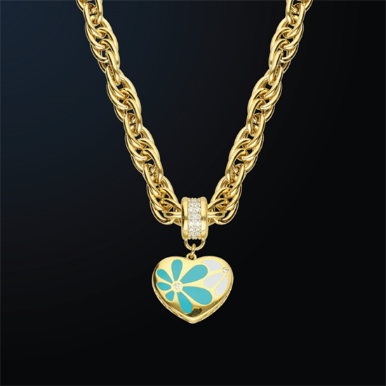 Cetaş Eterna Altın Kolye 14 Ayar Sarı Altın