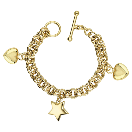 Cetaş Eterna Altın Sevgi Bilekliği Sarı Altın 14 Ayar