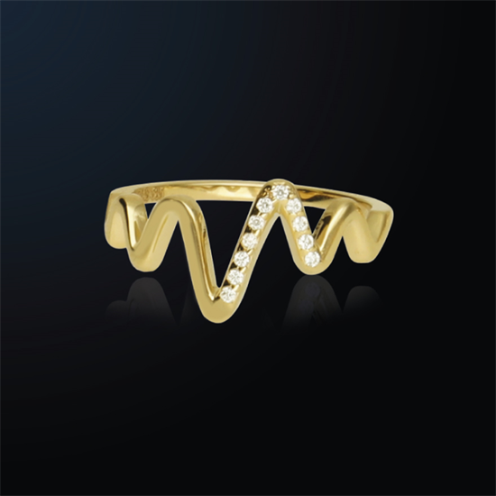 Cetaş Eterna Altın Yüzük 14 Ayar