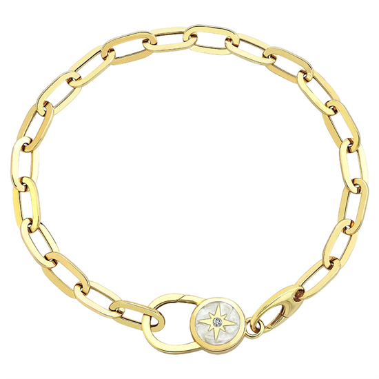 Cetaş Eterna Sarı Altın 14 Ayar Bileklik