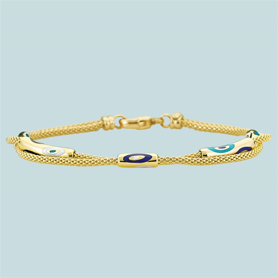 Cetaş Fortuna Bileklik 14 Ayar Altın