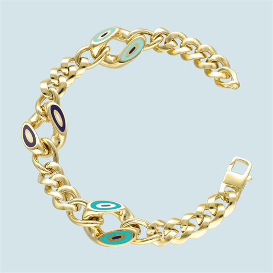 Cetaş Fortuna 14 Ayar Altın Mineli Bileklik