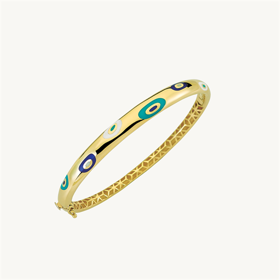 Cetaş Fortuna Sarı Altın Mineli Bilezik