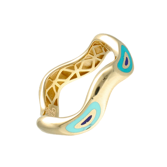 Cetaş Fortuna Yüzük 14 Ayar Sarı Altın