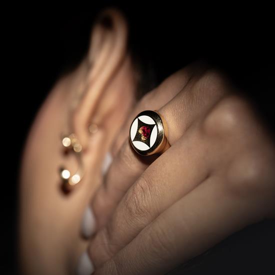 Cetaş Kozmoz Altın 14 Ayar Yüzük