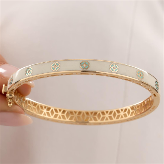 Cetaş Mineli 14 Ayar Altın Kelepçe