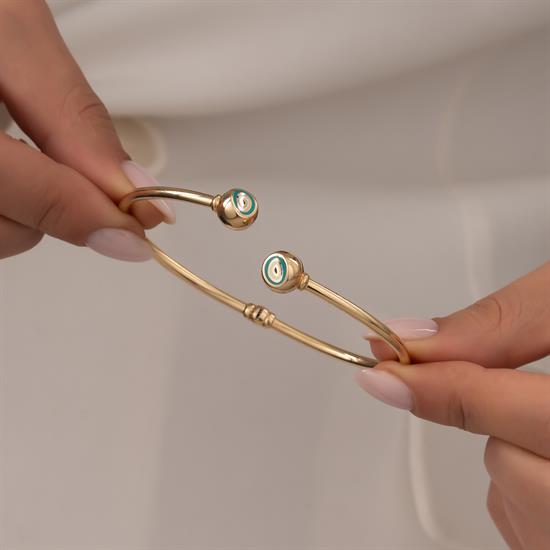 Cetaş Mineli 14 Ayar Altın Kelepçe