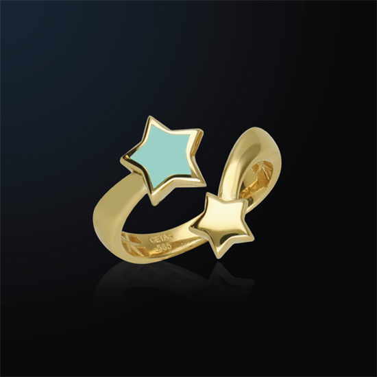 Cetaş Minima Altın Yüzük 14 Ayar