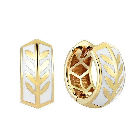 Cetaş Olıvıa Altın Küpe Sedef Mineli