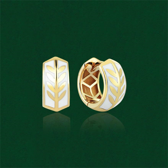 Cetaş Olıvıa Altın Küpe Sedef Mineli