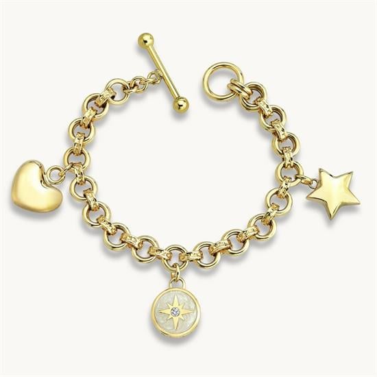 14 Ayar Altın Cetaş Polaris Bileklik