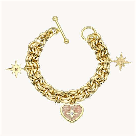 Cetaş Polaris Bileklik 14 Ayar Altın