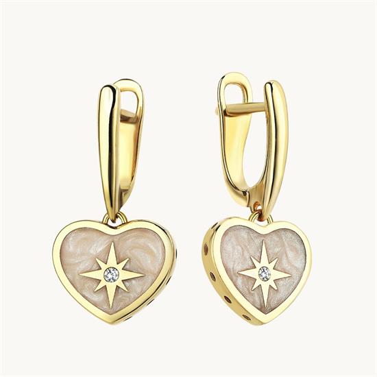 Cetaş Polaris Küpe Altın 14 Ayar