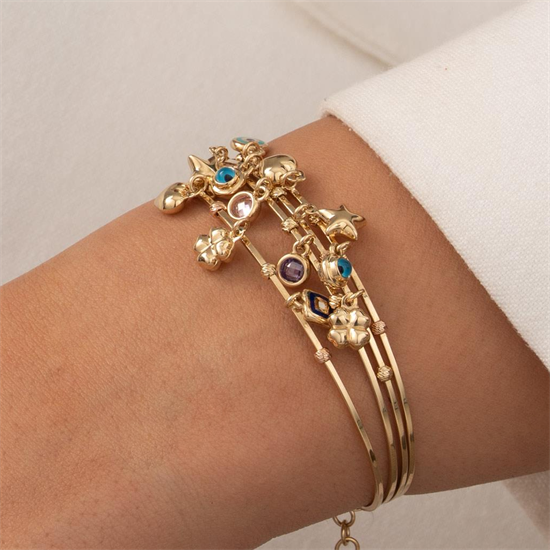 Cetaş Sallantılı 14 Ayar Altın Kelepçe