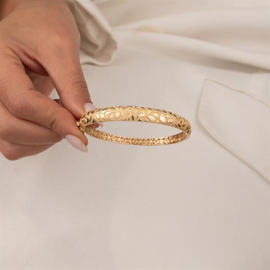 Cetaş Tasarım 14 Ayar Altın Kelepçe