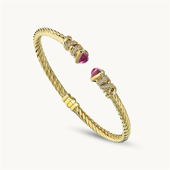 Altın 14 Ayar Cetaş Twist Kelepçe