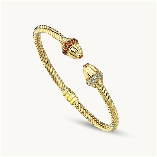 Cetaş Twist Kelepçe 14 Ayar Altın