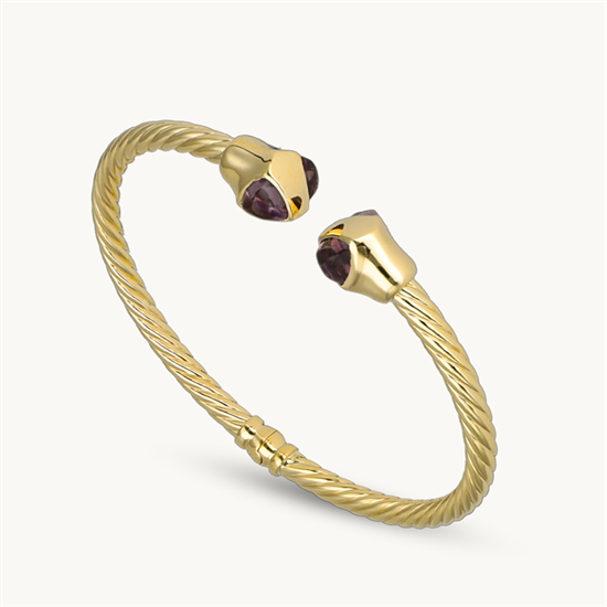 Cetaş Twist Altın 14 Ayar Kelepçe