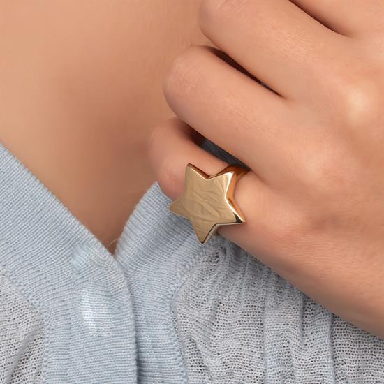 Cetaş Yıldız Figürlü Yüzük 14 Ayar Altın