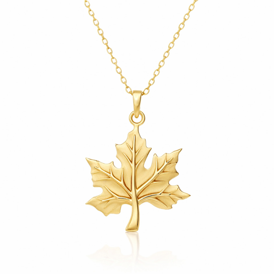 Çınar Model 14 Ayar Altın Kolye