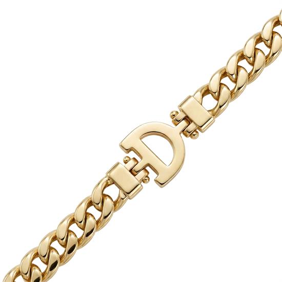 D Harfli 14 Ayar Altın Bileklik