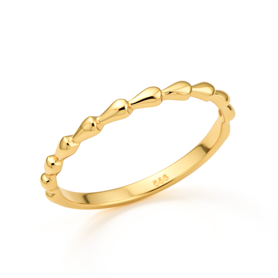 Damla Model 14 Ayar Altın Yüzük