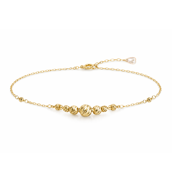 Dorika Minimal 14 Ayar Altın Bileklik