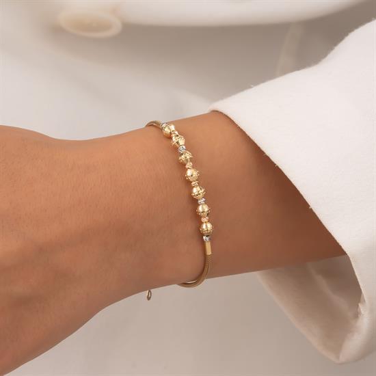 14 Ayar Altın Dorikalı Bileklik