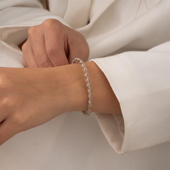 Dorikalı Sarmal 14 Ayar Altın Kelepçe