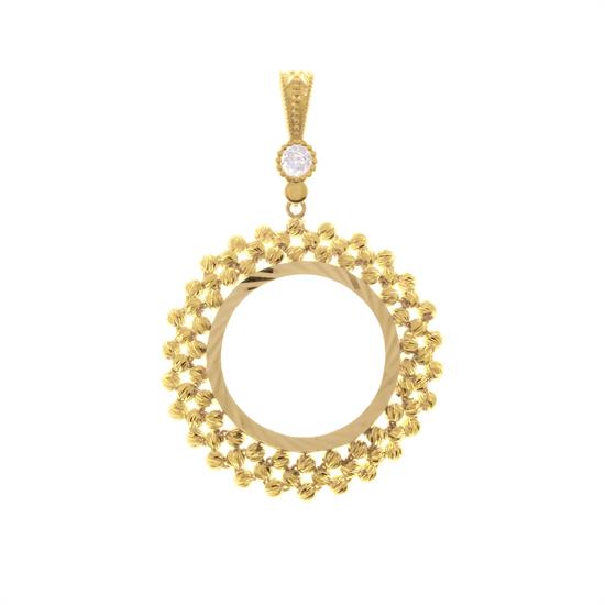 Dorikalı Tam Altın Çerçevesi 14 Ayar Altın