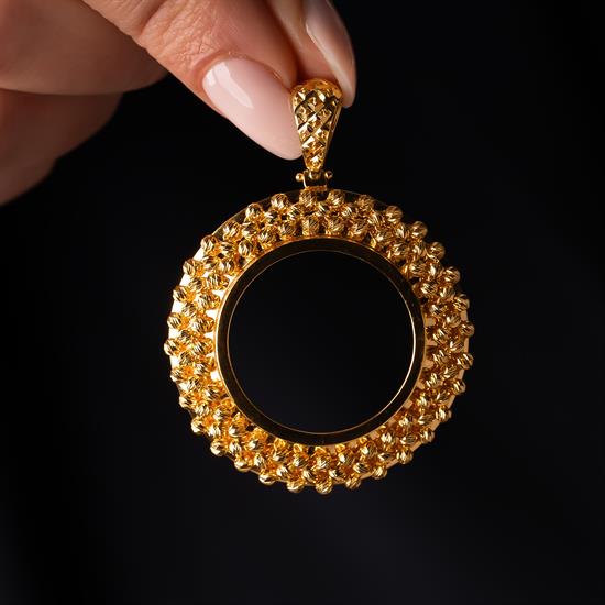 Dorikalı Tam Altın Çerçevesi 14 Ayar Altın