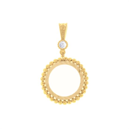 Dorikalı Yarım Altın Çerçevesi 14 Ayar Altın