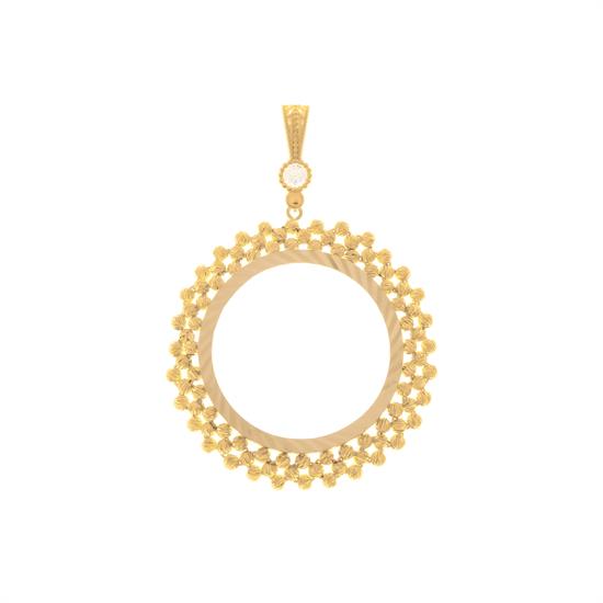 Dorikalı Yarım Altın Çerçevesi 14 Ayar Altın