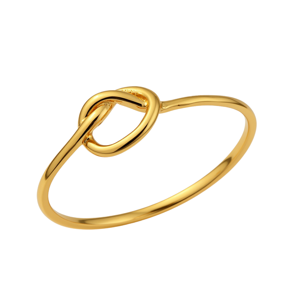 Düğüm Model 14 Ayar Altın Yüzük